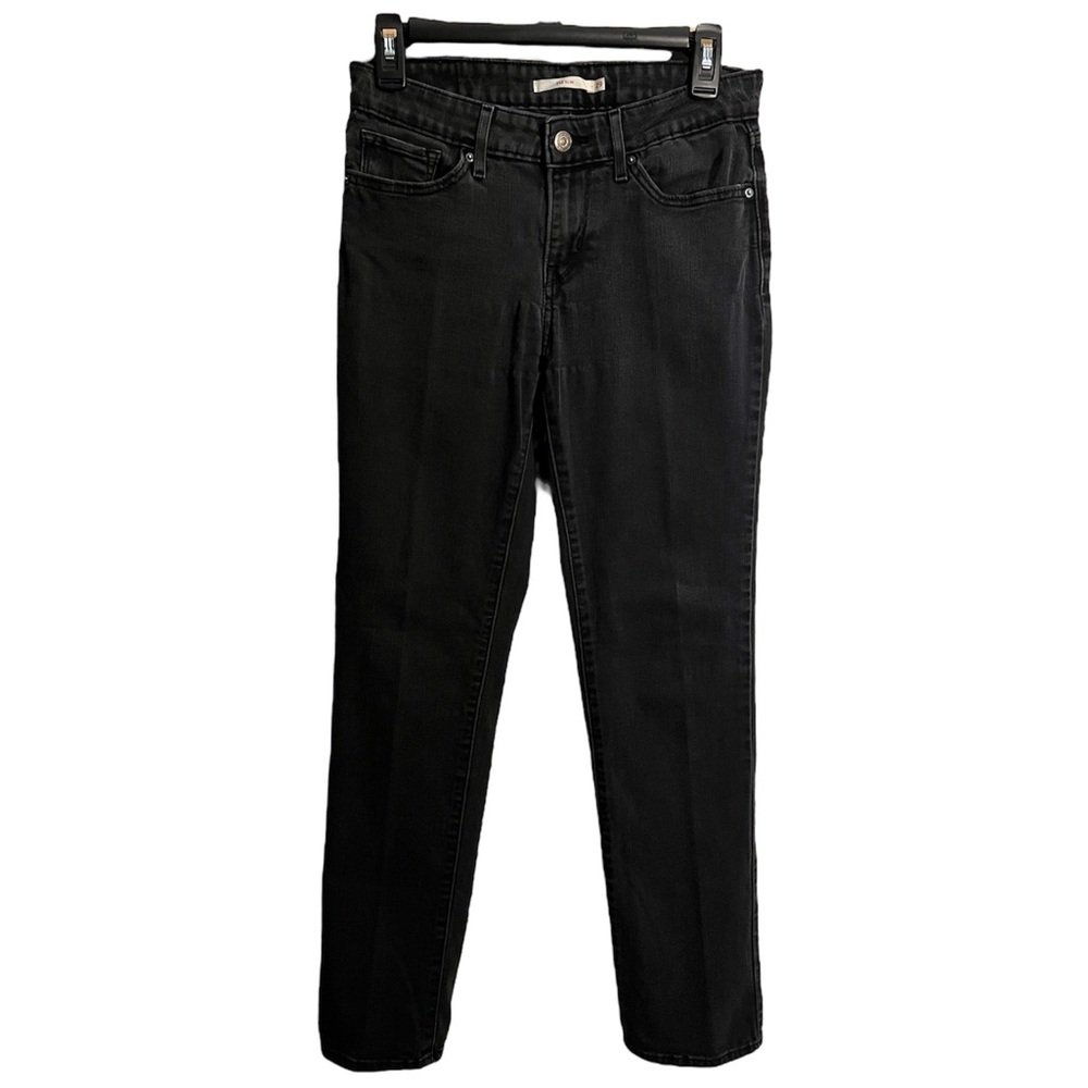 Levi's 712 Black Skinny Jeans for Women